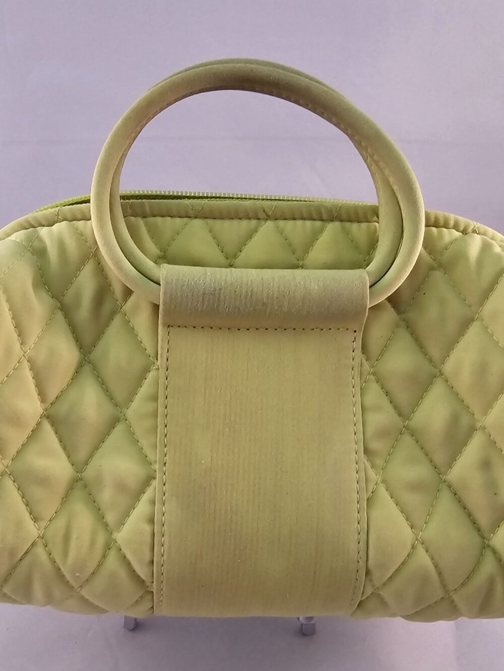 Vera Bradley Mini Barrel Bag in Green